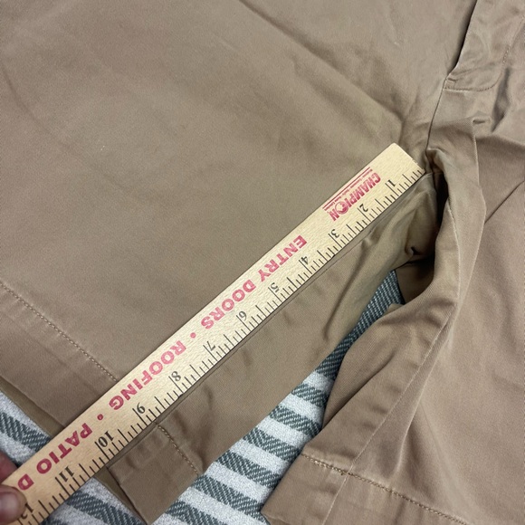Ralph Lauren Polo 100% Cotton Khaki Chino Shorts‎ Size 34 - Picture 4 of 6